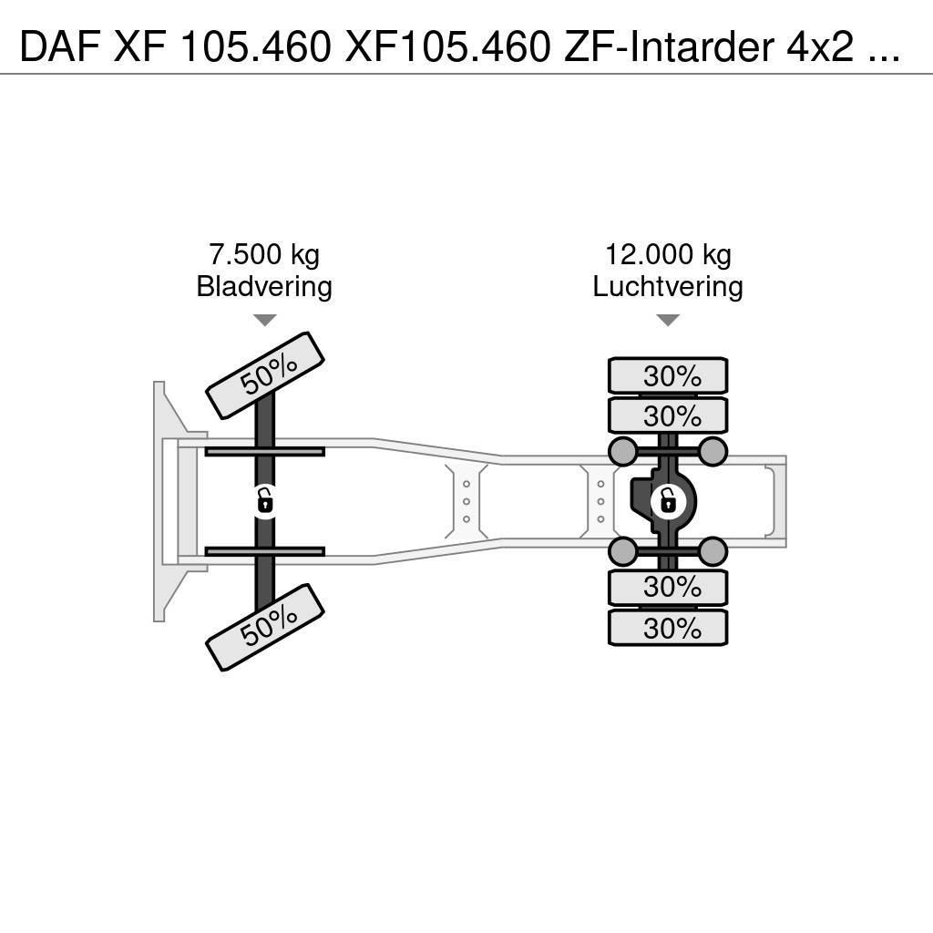DAF XF 105.460 XF105.460 ZF-Intarder 4x2 Automatik Eur Dragbilar