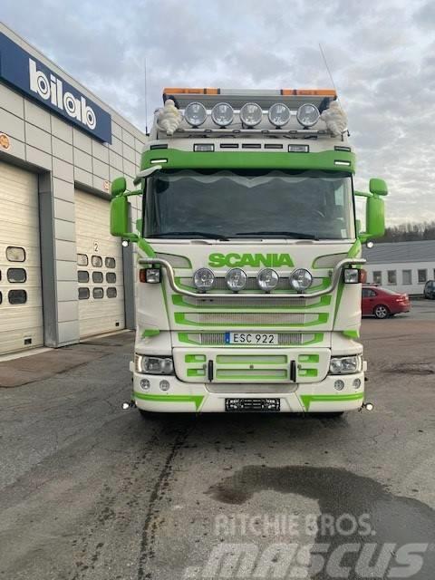 Scania R 580 8x4*4 Lastväxlare/Krokbilar