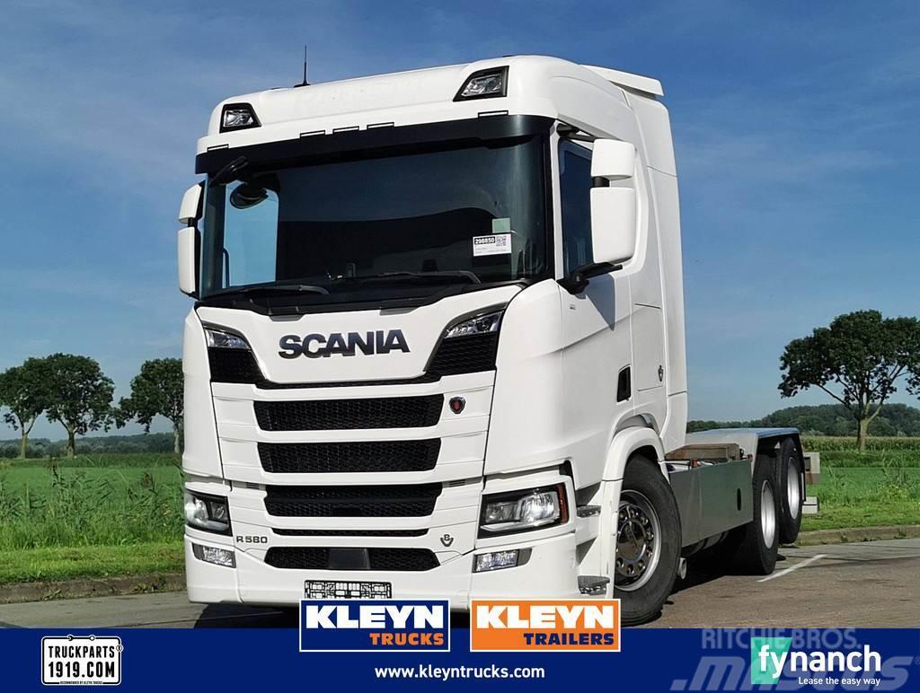 Scania R580 nb 9t fa ret. wb 395 Chassier