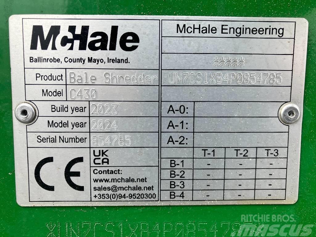 McHale C430  strömaskin Övriga lantbruksmaskiner