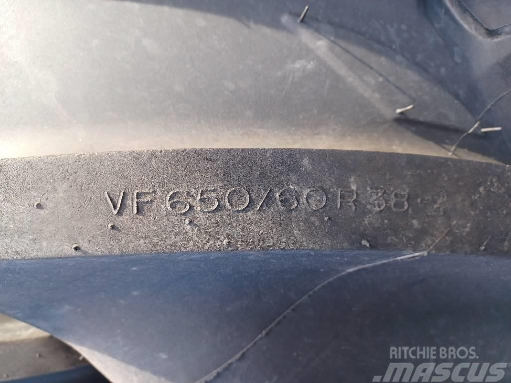 Michelin Xeobib VF520/60R28+VF650/60R38 renkaat vanteineen Däck, hjul och fälgar
