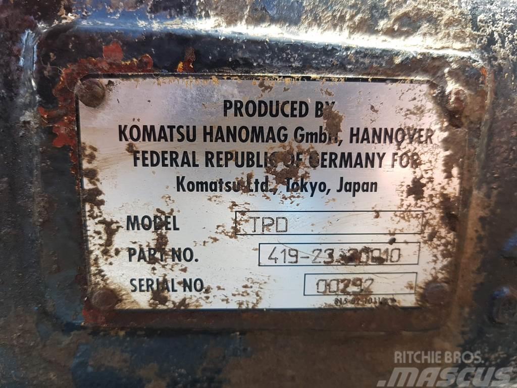 Komatsu TPD - WA320 - 5H Axle/Achse/As Hjulaxlar