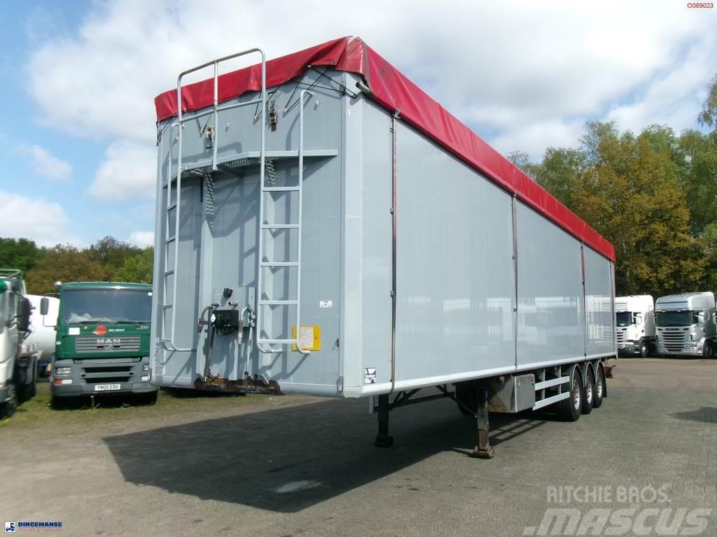 Kraker Walking floor trailer alu 90 m3 CF-200 Flaktrailer