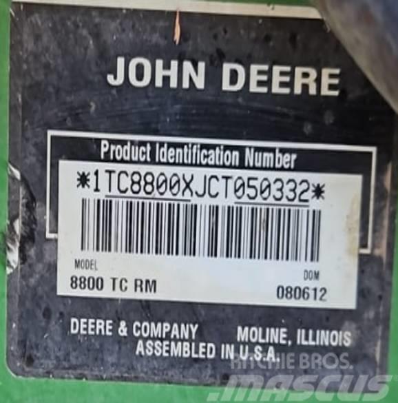 John Deere 8800 TC RM TerrainCut Åkgräsklippare