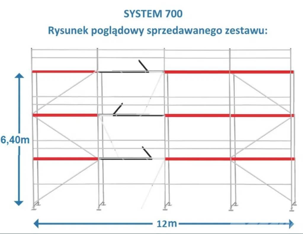  DUDIX SYSTEM700 Gerüstbau Scaffolding Byggställningar