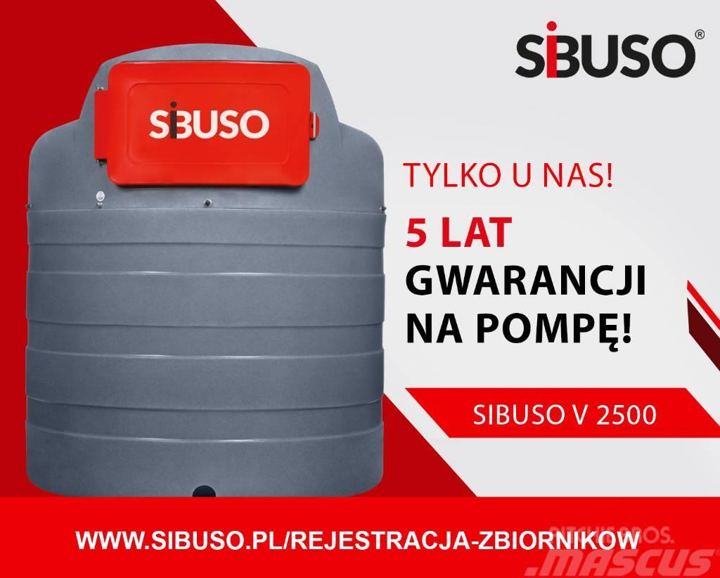 Sibuso 2500L zbiornik dwupłaszczowy Diesel Tankbehållare