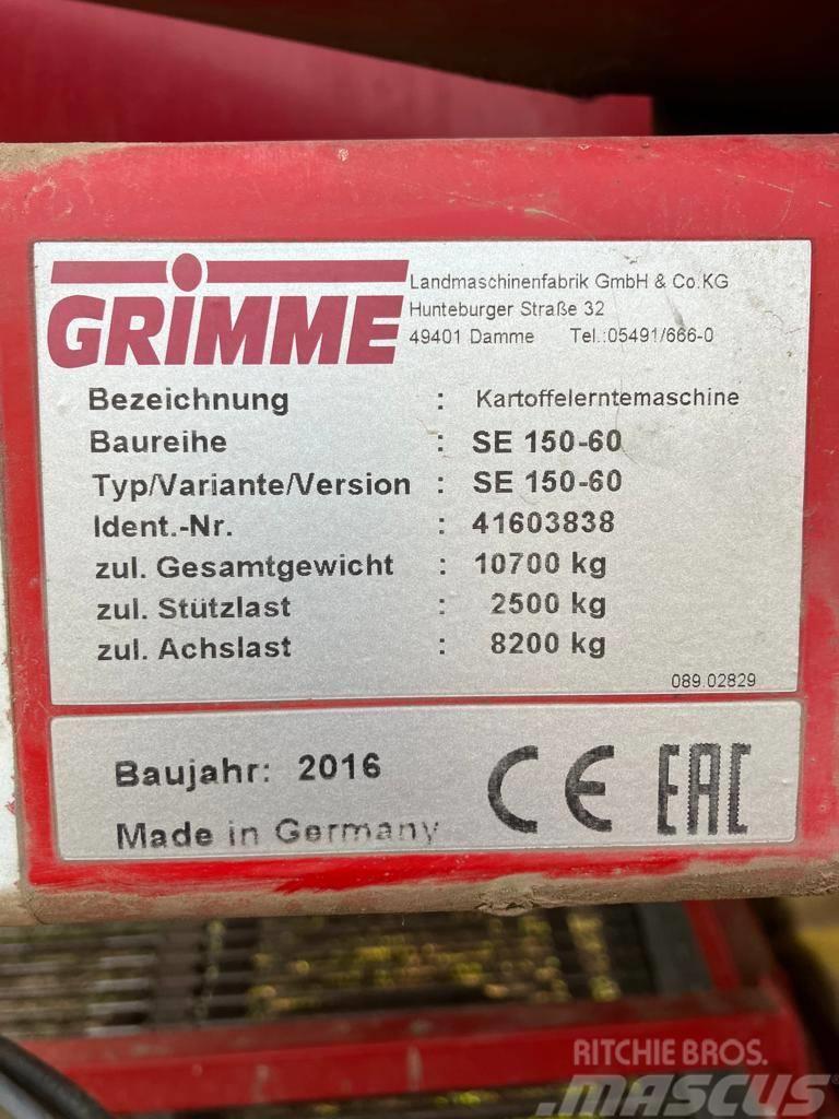 Grimme SE 150-60 UB NEU Potatisupptagare och potatisgrävare