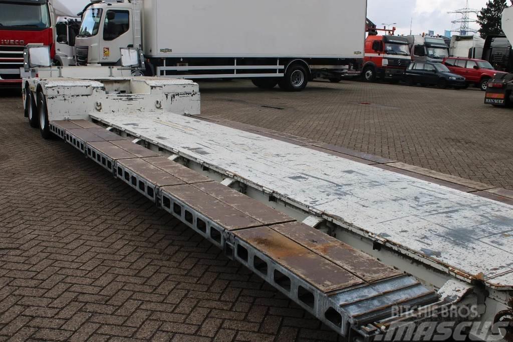 Faymonville extentadable 20m + disconnectable front + 42000kg Låg lastande semi trailer
