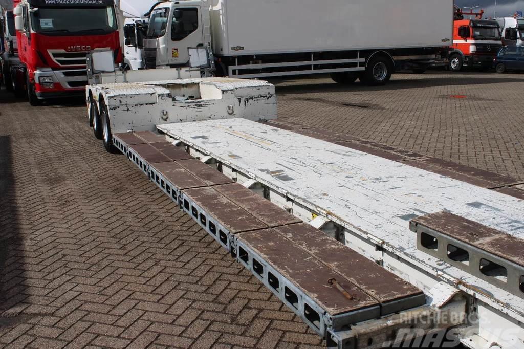 Faymonville extentadable 20m + disconnectable front + 42000kg Låg lastande semi trailer