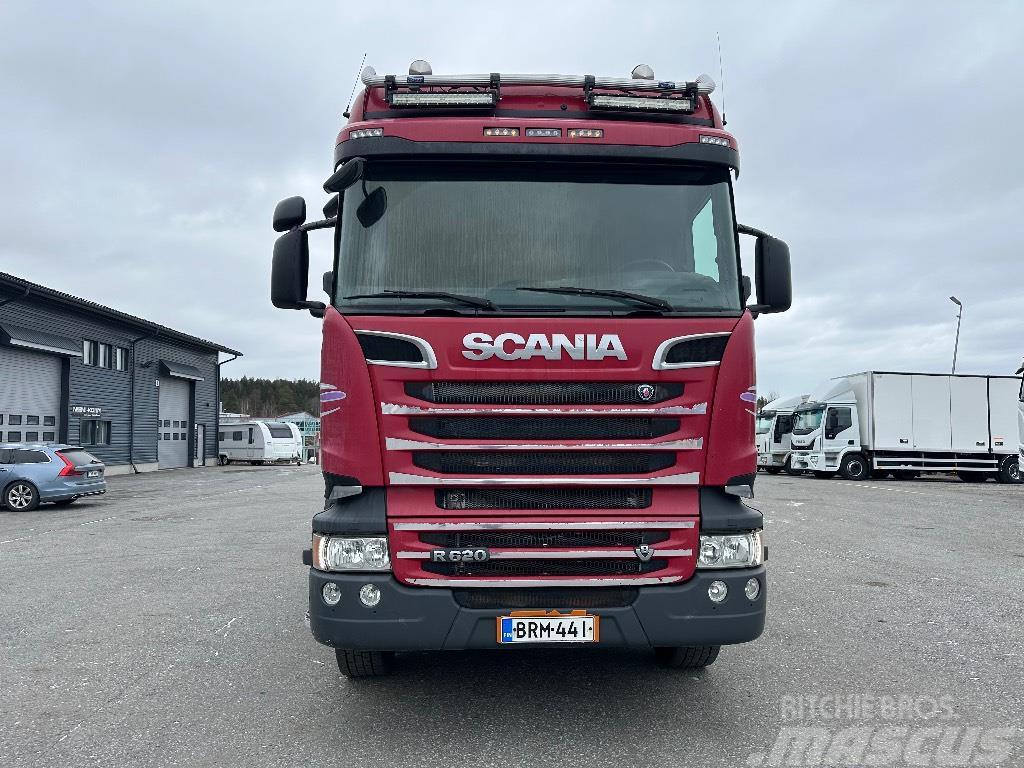 Scania R620 8x4 Timmerbilar