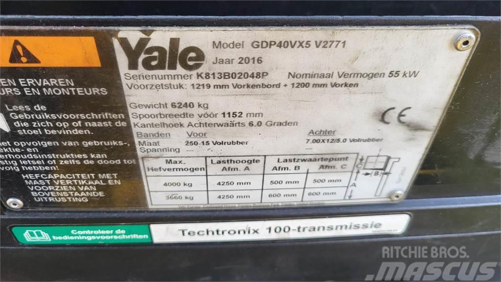 Yale GDP40VX Dieselmotviktstruckar