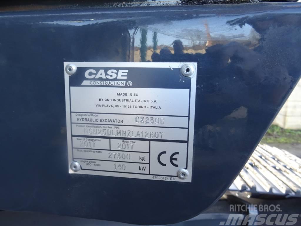 CASE CX 250 D Bandgrävare