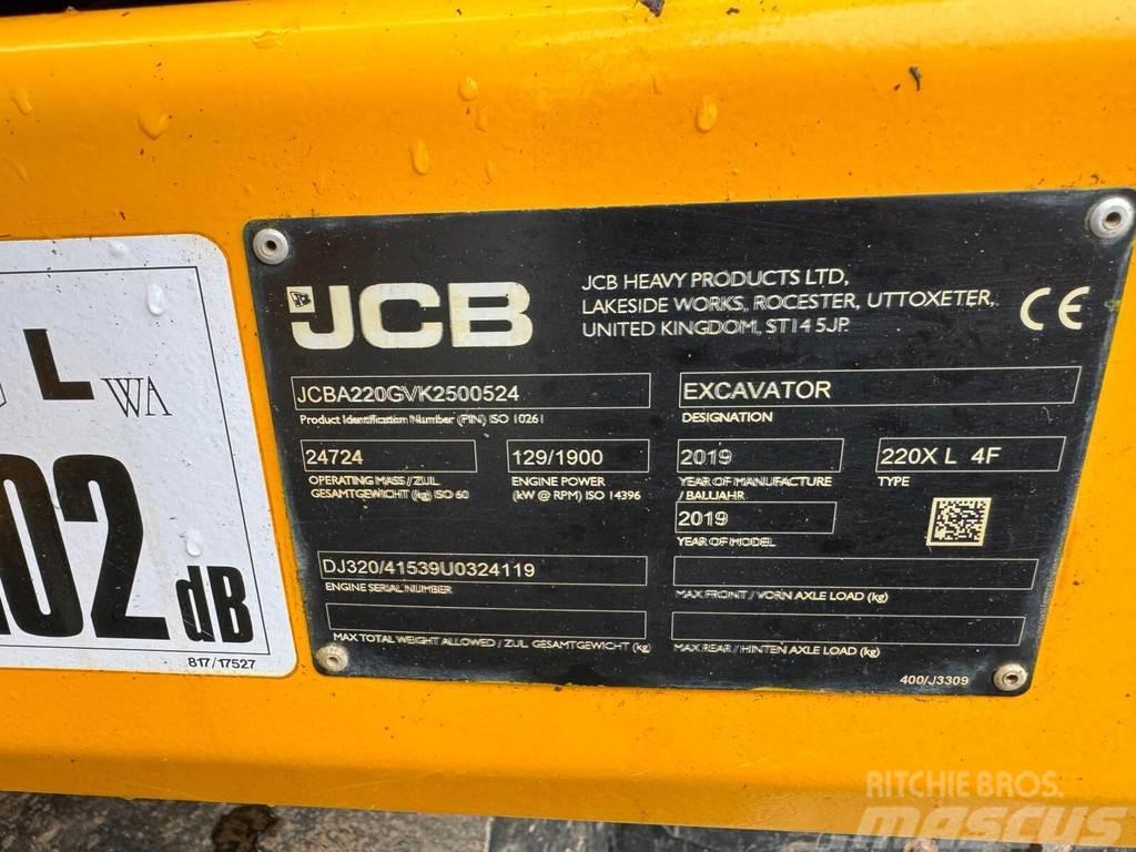 JCB JS220X LC Bandgrävare