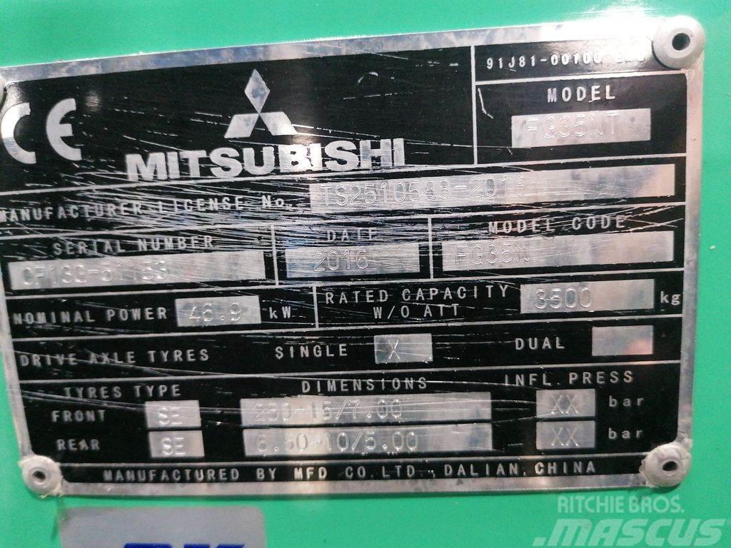 Mitsubishi FG35NT Gasolmotviktstruckar