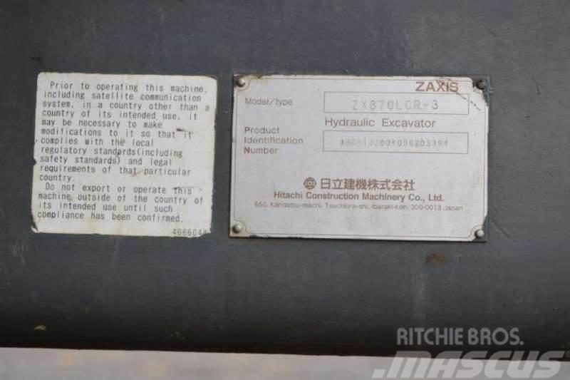 Hitachi ZX870 Minigrävare < 7t