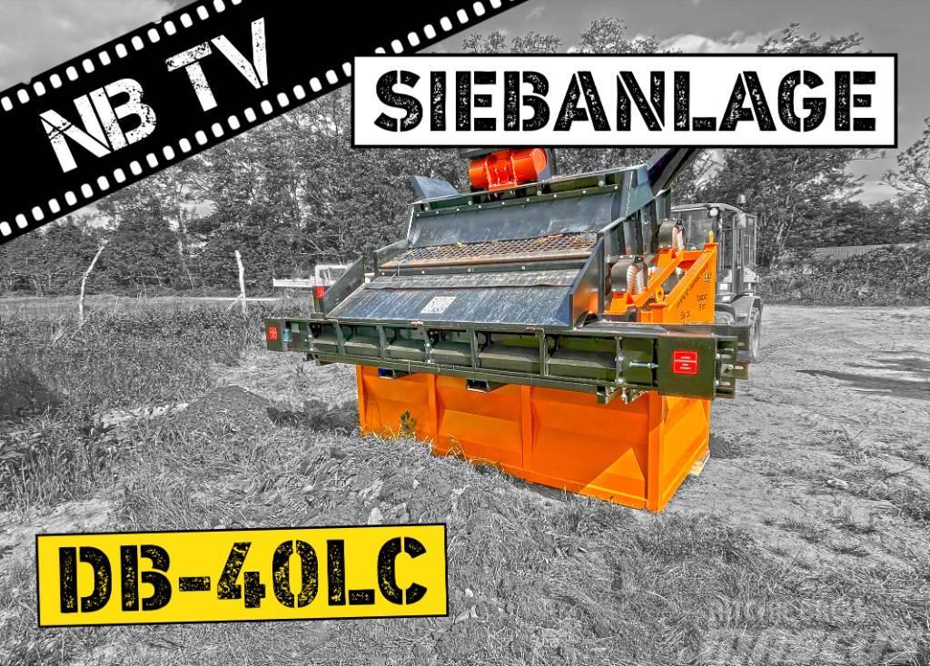 DB Engineering DB-40LC Siebanlage | Flachdecksieb | Siebbox Sorteringsverk