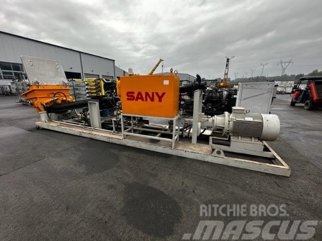 Sany Concrete Pump STATIONAR ELECTRIC 90 KW Lastbilar med betongpump