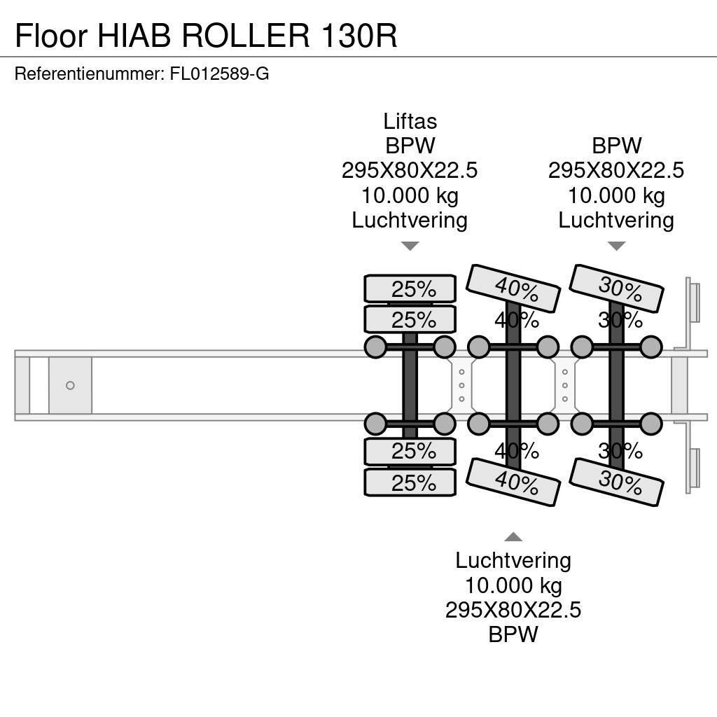 Floor HIAB ROLLER 130R Flaktrailer