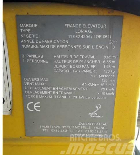 France Elevateur LOR `AXE Övriga personliftar
