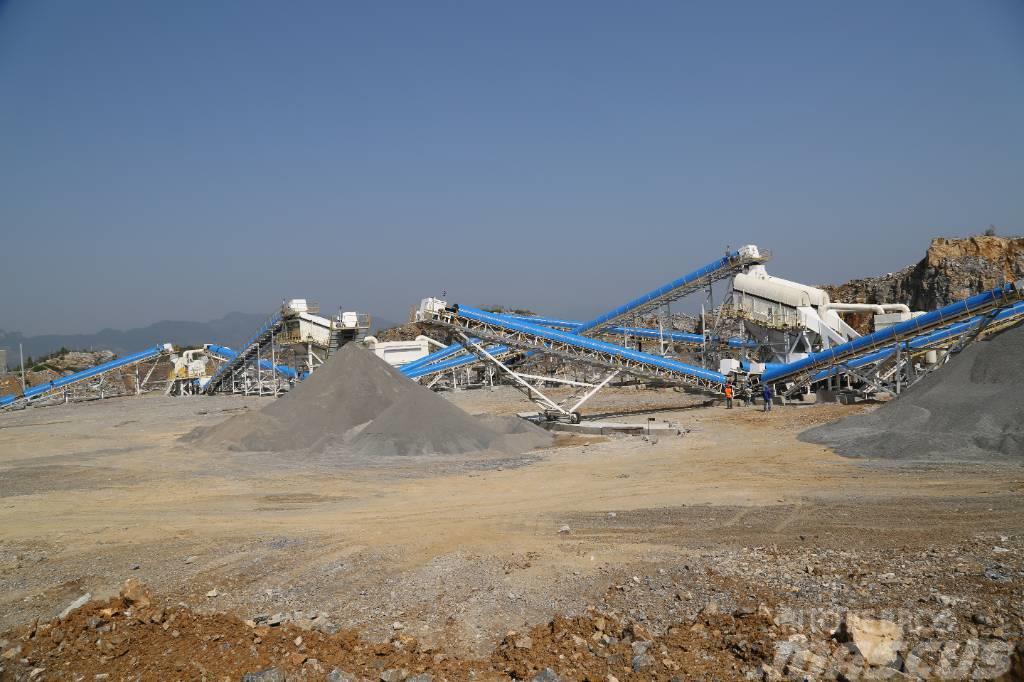 Kinglink 300TPH limestone crushing plant Sammanlagd utrustning