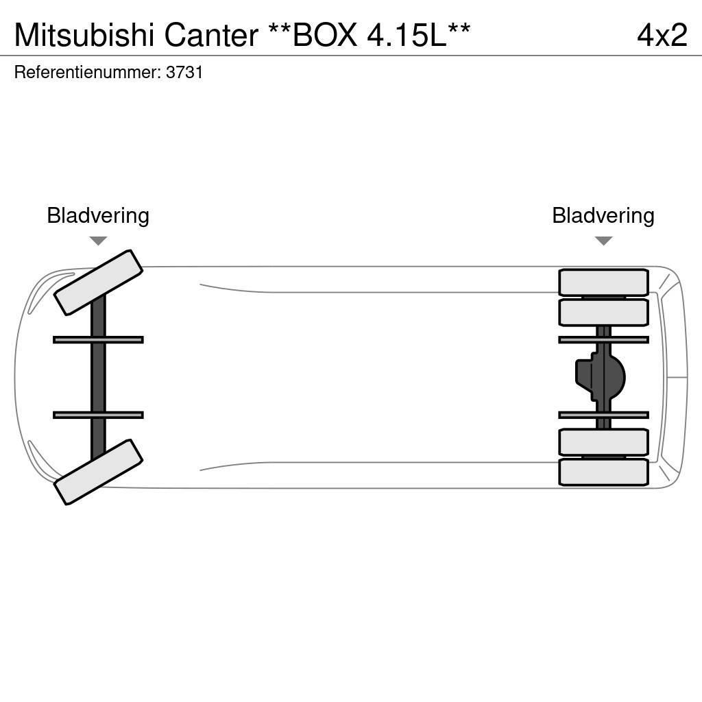 Mitsubishi Canter **BOX 4.15L** Övriga bilar