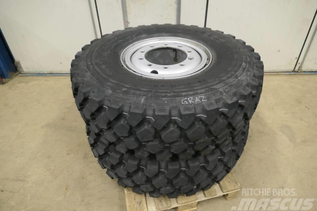 Michelin XZL 14.00xR20 Däck, hjul och fälgar