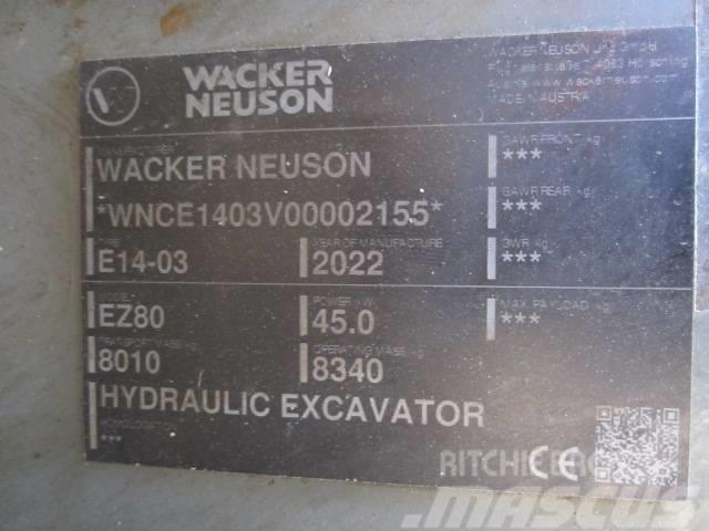Wacker Neuson EZ 80 Midigrävmaskiner 7t - 12t