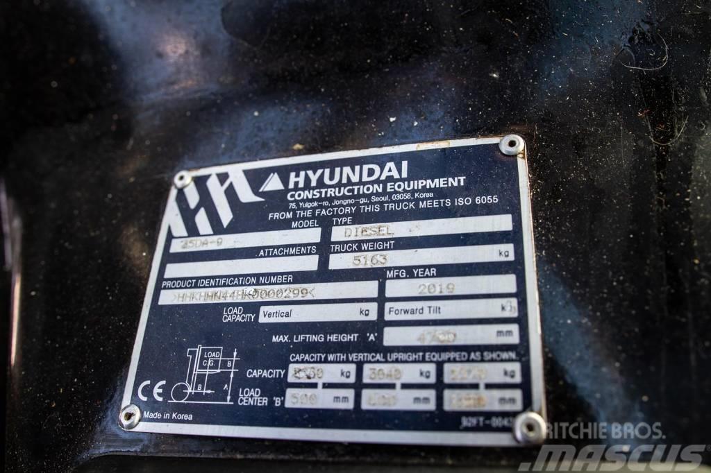 Hyundai 35 DA-9 Dieselmotviktstruckar