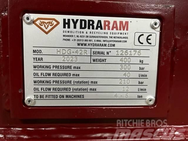 Hydraram HDG-42R | CW10 | 4.5 ~ 7.5 Ton | Sorteergrijper Gripar