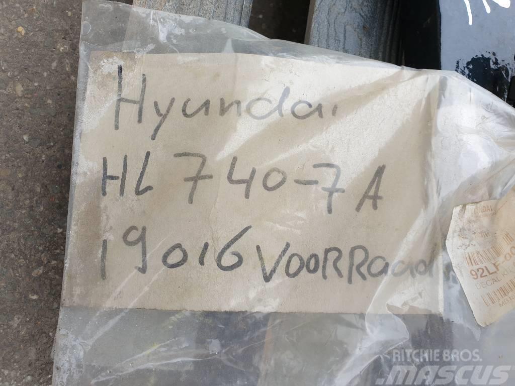Hyundai HL740-7A bucket linkage Chassi och upphängning