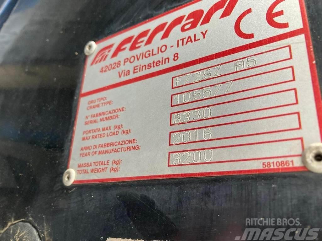 Ferrari F 726Z A5 + REMOTE CONTROL Styckegodskranar