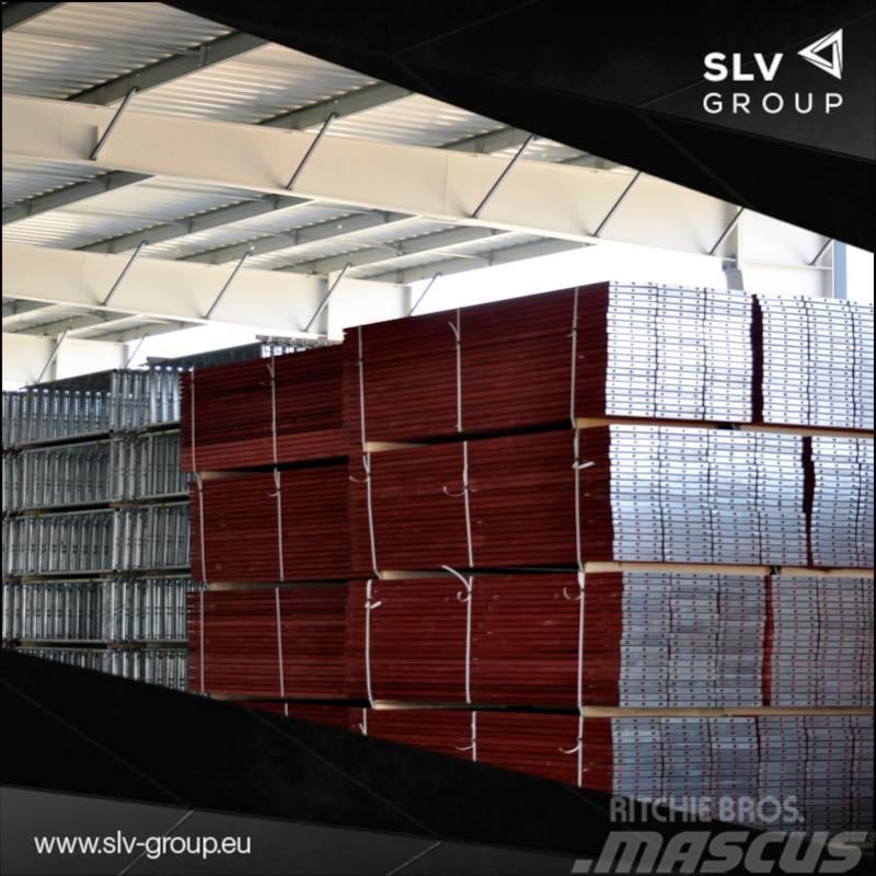  SLV GROUP 500 m2 Gerüst Fassadengerüst Stahl Byggställningar