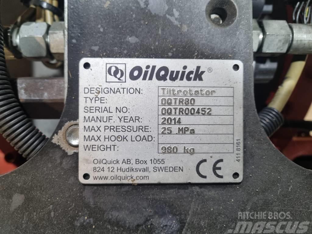  OilQuick/Rototilt OQTR80 tiltrotator Tiltrotator
