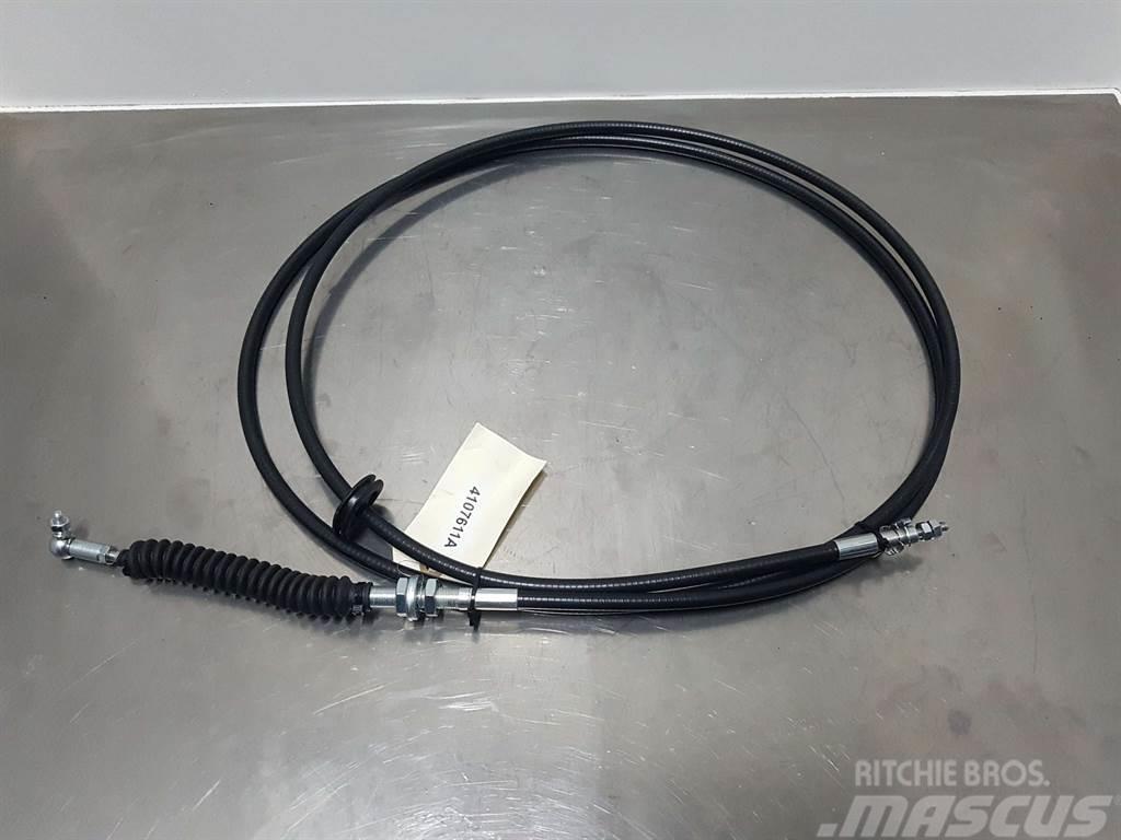 Ahlmann AZ85T-4107611A-Throttle cable/Gaszug/Gaskabel Chassi och upphängning