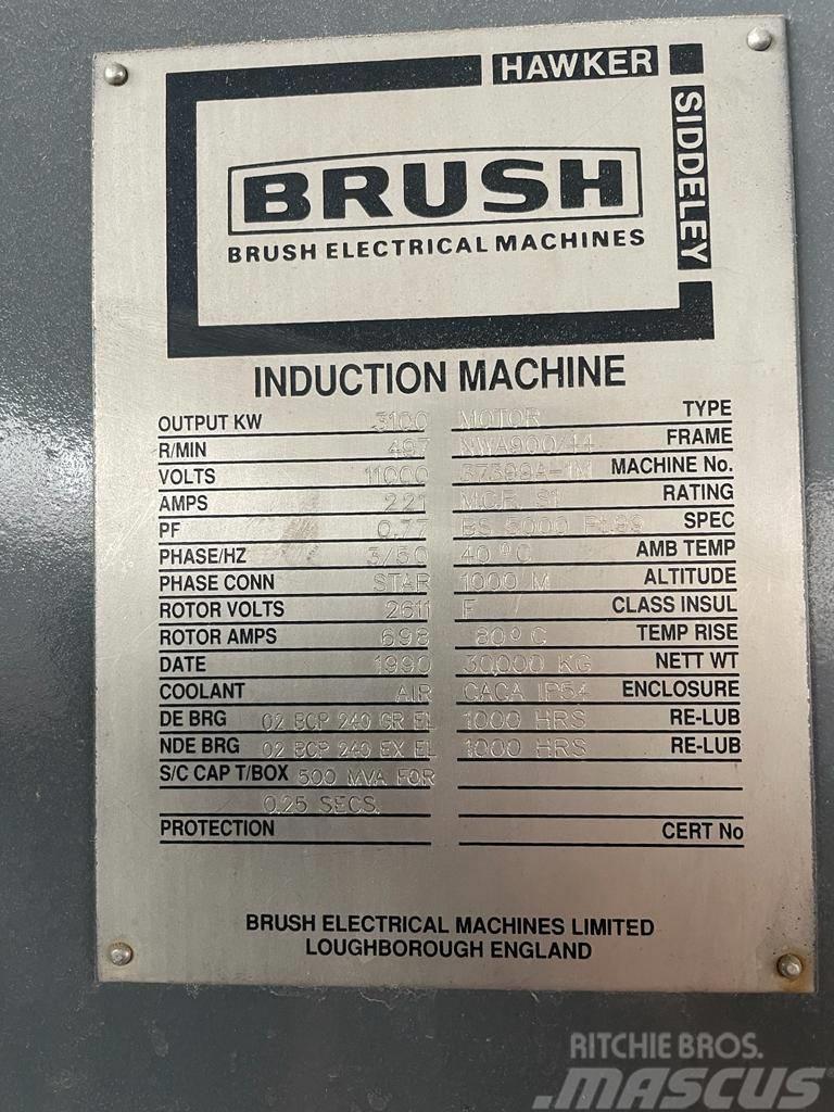  Brush 3100kW Motor Motorer och växellådor
