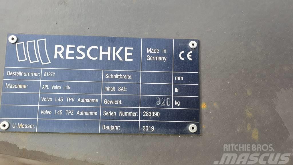Reschke Adapterplatte von TPV auf TPZ für Volvo L45H Övriga