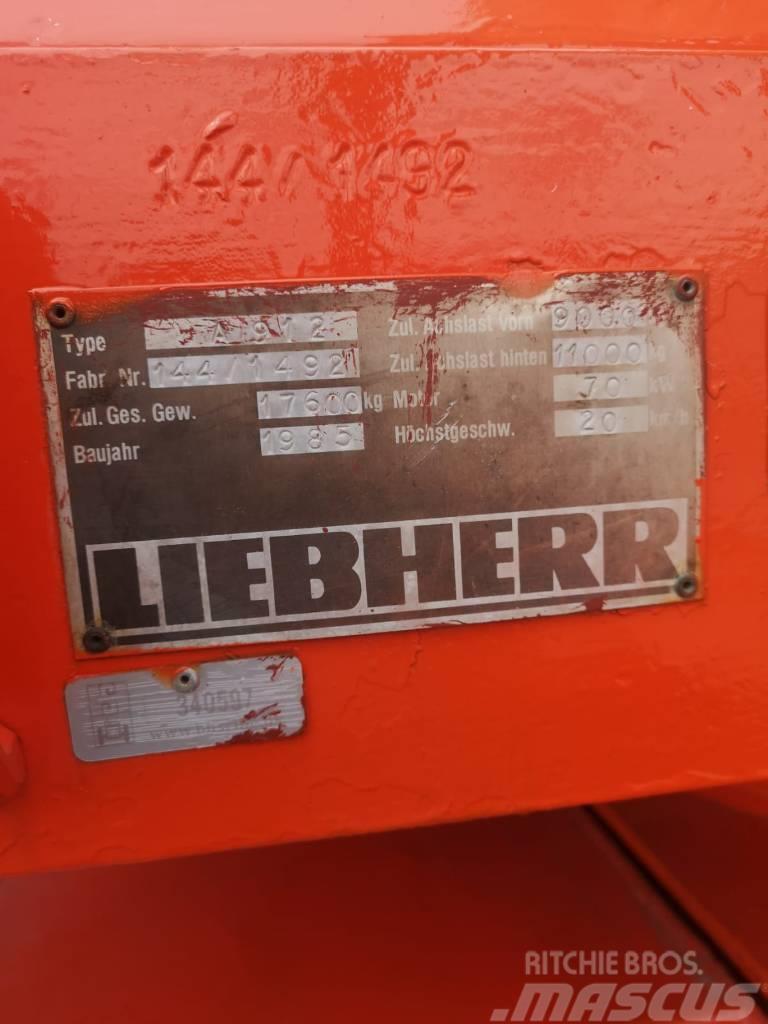 Liebherr A 912 Hjulgrävare