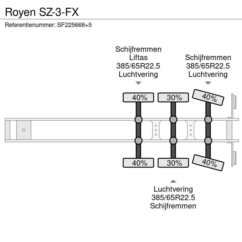  Royen SZ-3-FX Skåptrailer