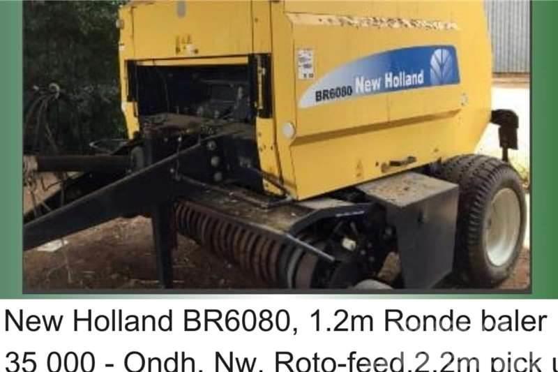 New Holland BR6080 - 1.2m - 2.2m pick up - roto feed Övriga bilar
