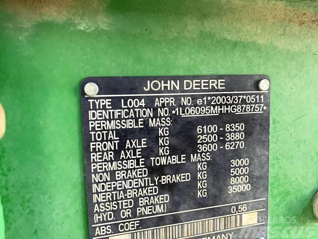 John Deere 6095 MC Traktorer