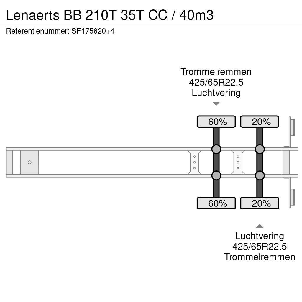 Lenaerts BB 210T 35T CC /  40m3 Tipptrailer
