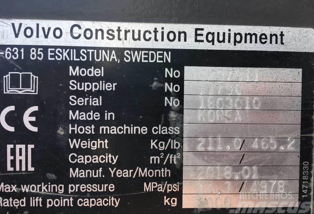 Volvo Schnellwechsler S1 Redskapsfäste/ adaptrar