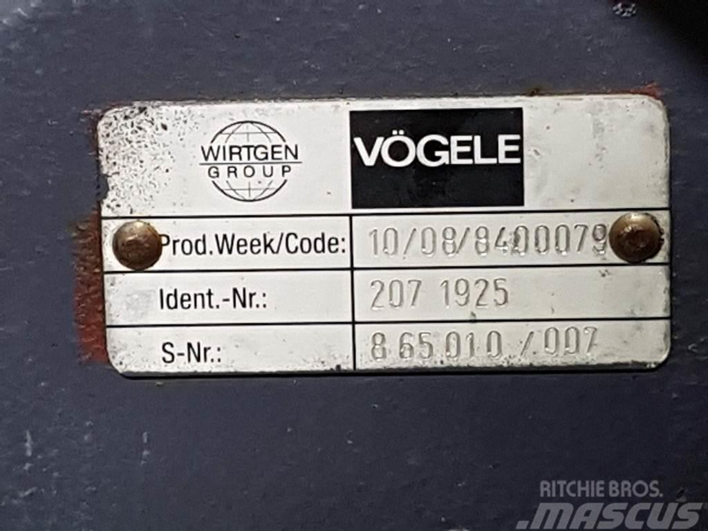 Vögele 2071925 - Transmission/Getriebe/Transmissiebak Växellåda