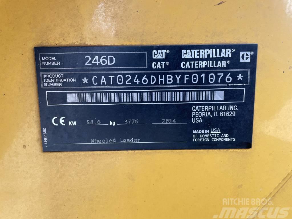 CAT 246D HF Kompaktlastare