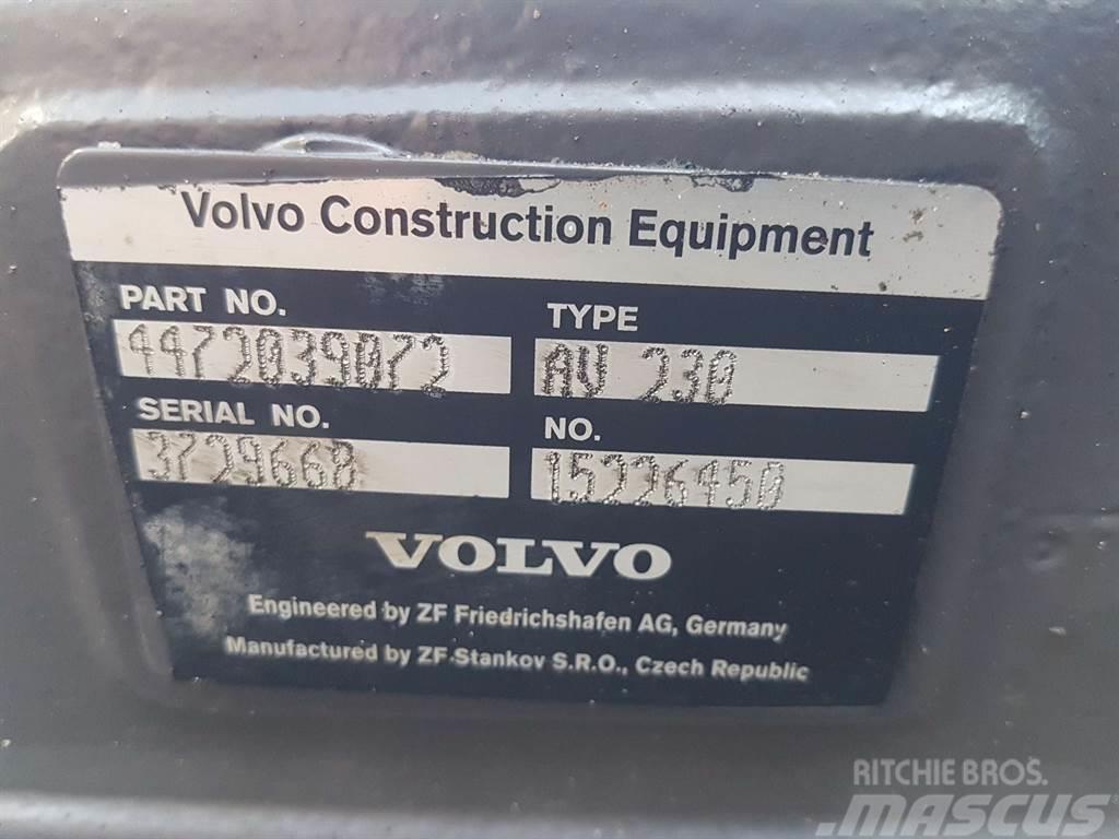 Volvo L30G-VOE15226450-ZF AV-230-Axle/Achse/As Hjulaxlar