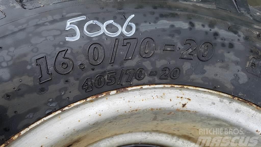 BKT 405/70-20 (16/70-20) - Tyre/Reifen/Band Däck, hjul och fälgar