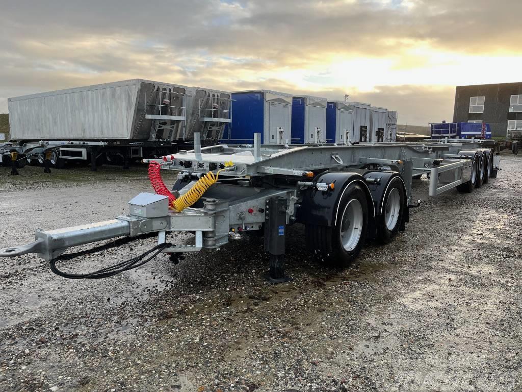 AMT Container trailer & Dolly med special træk Containertrailer