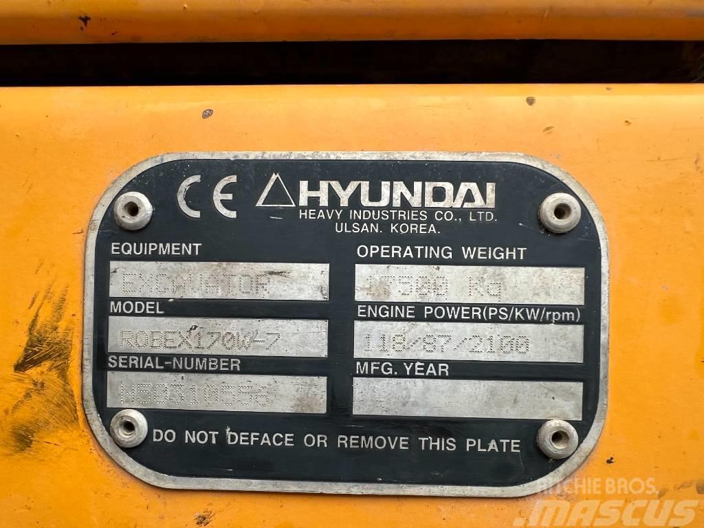 Hyundai R 170W-7 Hjulgrävare