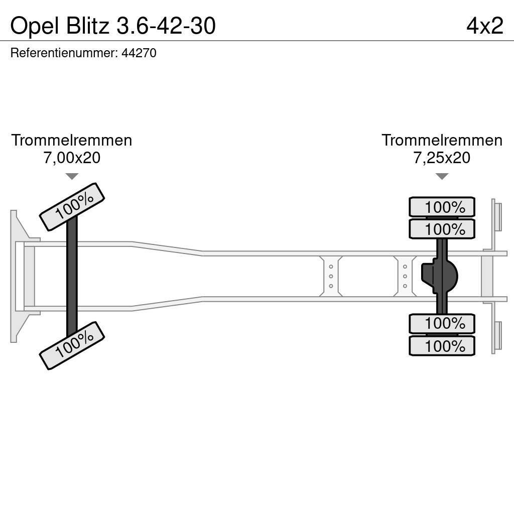 Opel Blitz 3.6-42-30 Flakbilar
