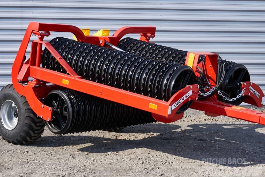 Agro-Factory Grom 6,3 roller/ rouleau cambridge 600 mm, 6,3m Vältar